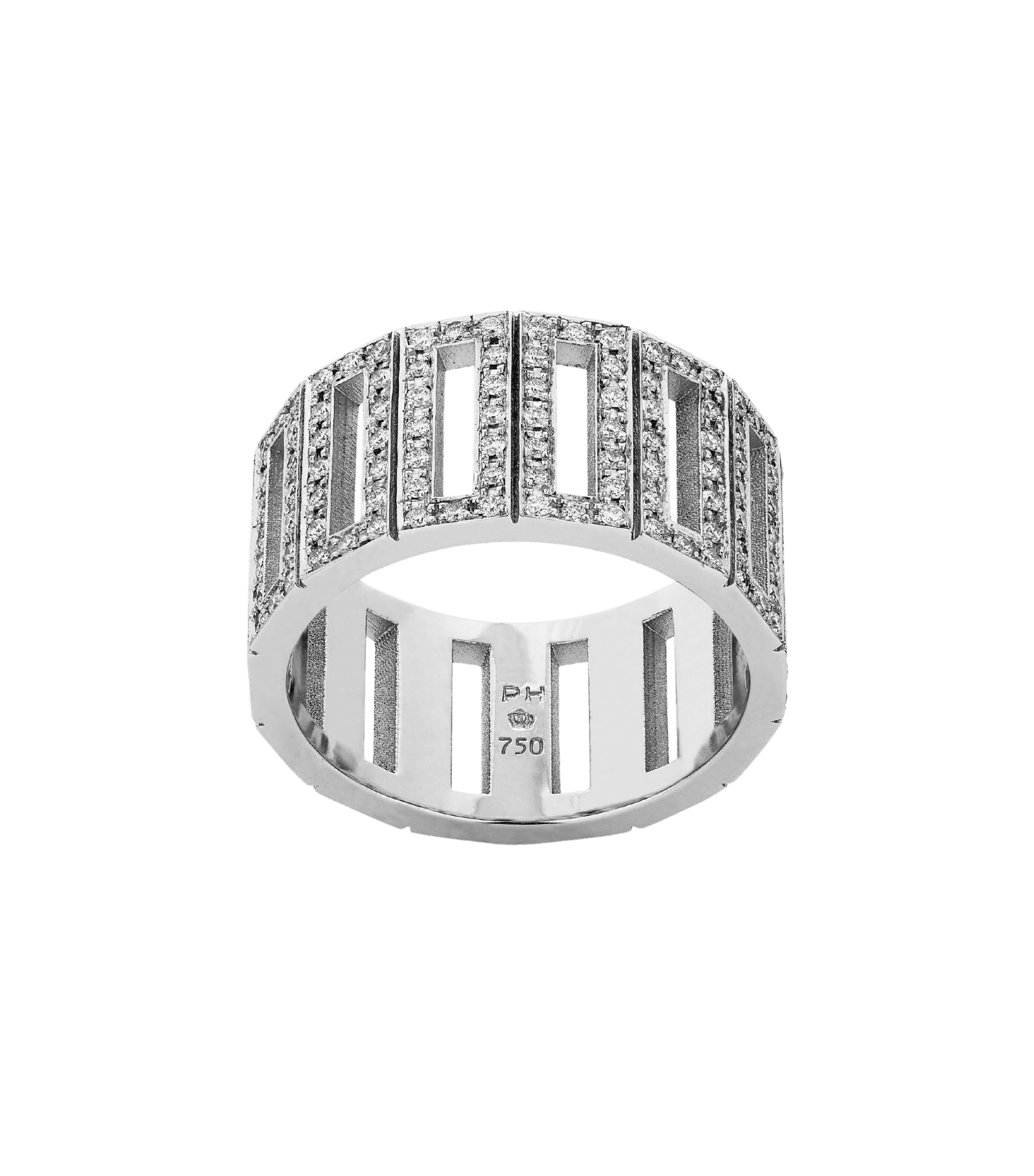 Strata Pavé ring