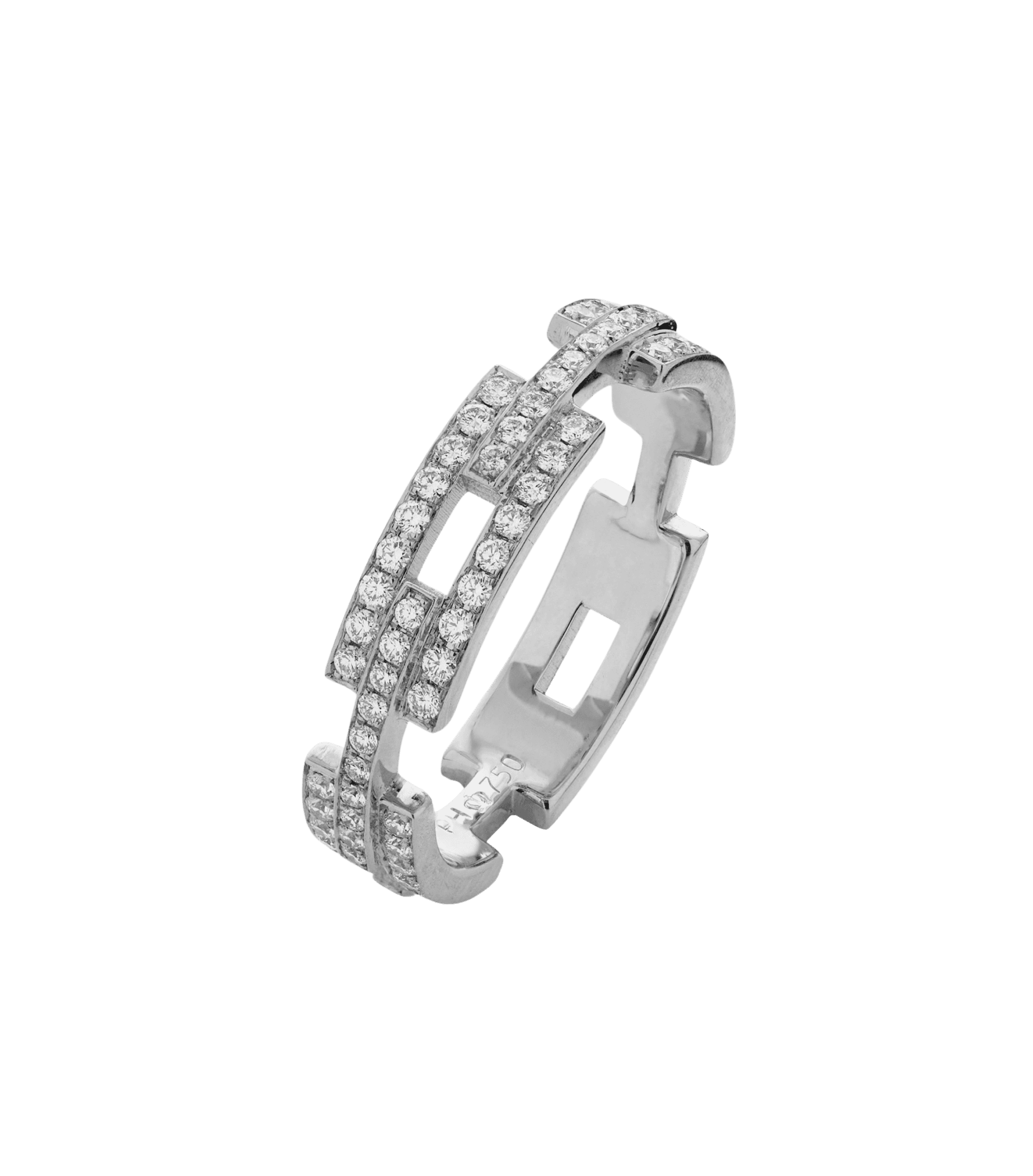 Strata Pavé ring