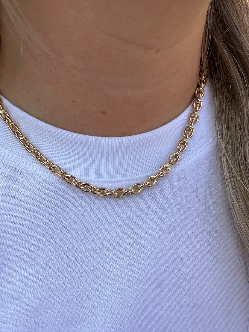 Guld collier