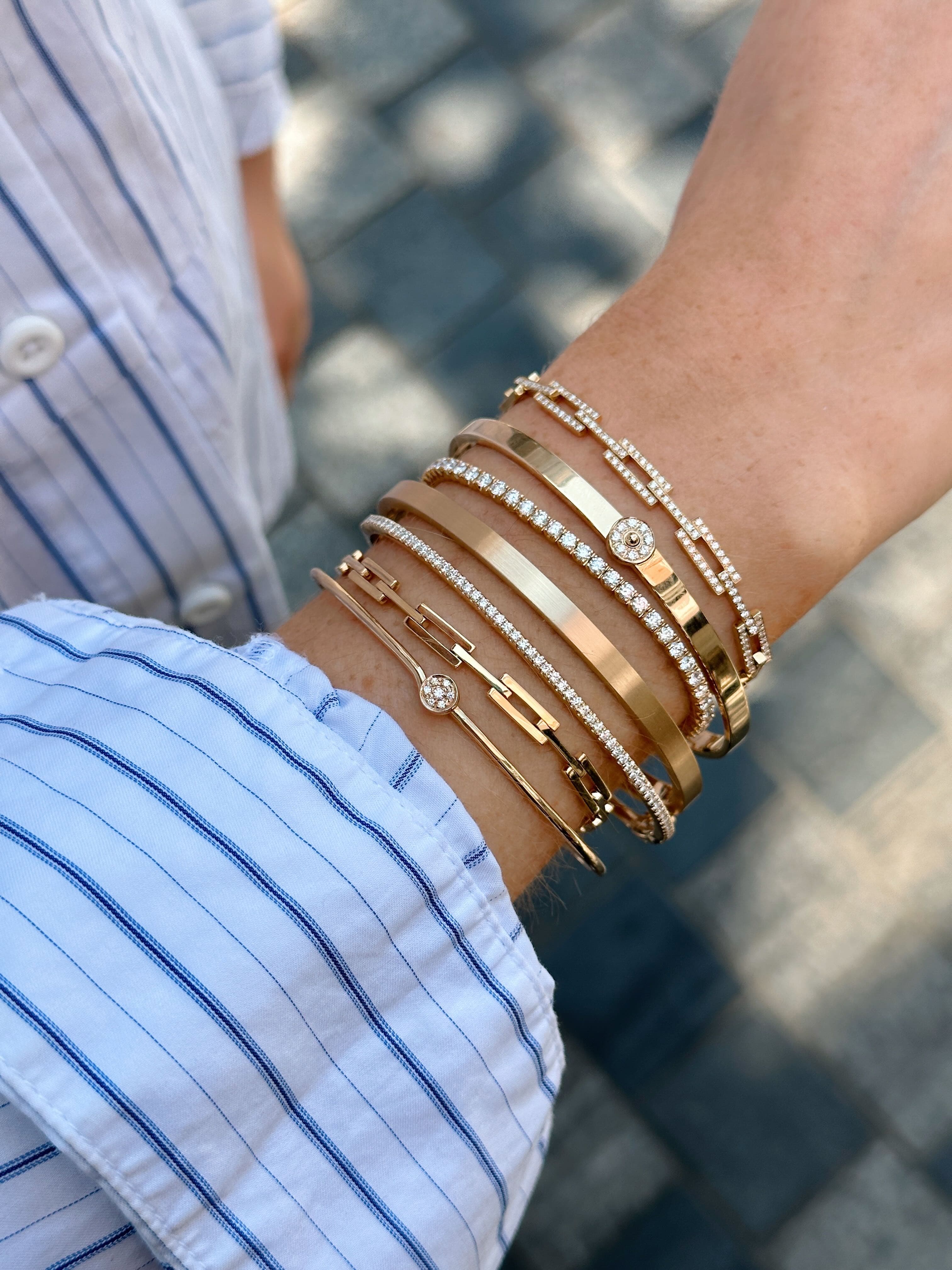 Strata Pavé led-armbånd