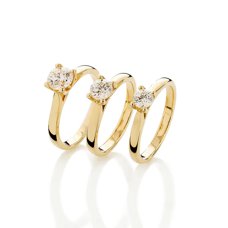 Solitaire ring