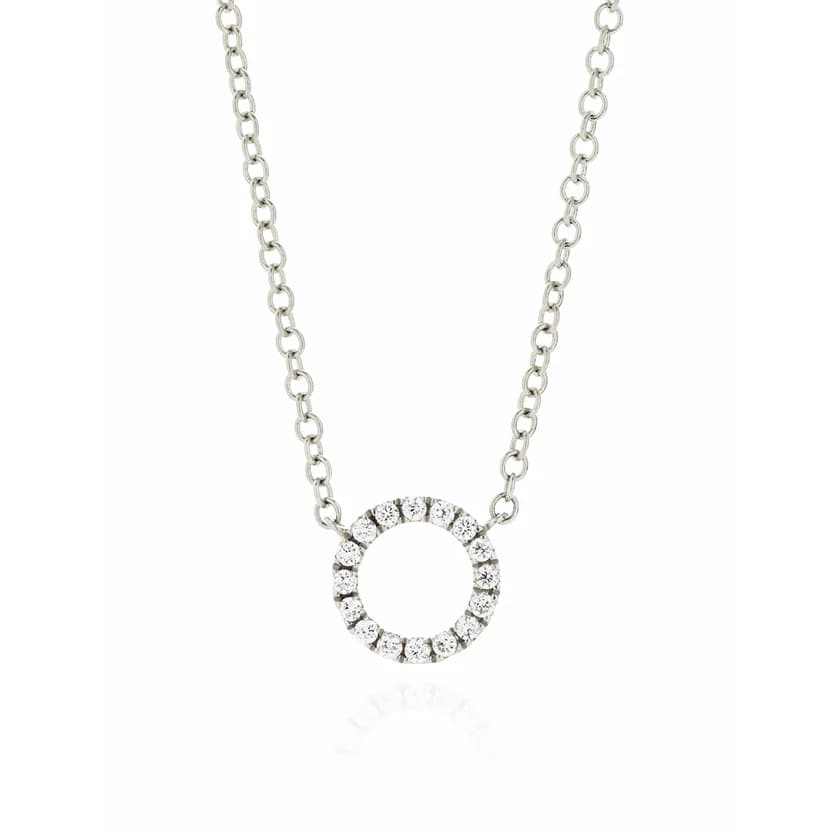 Halskæde cirkel i 4 str.