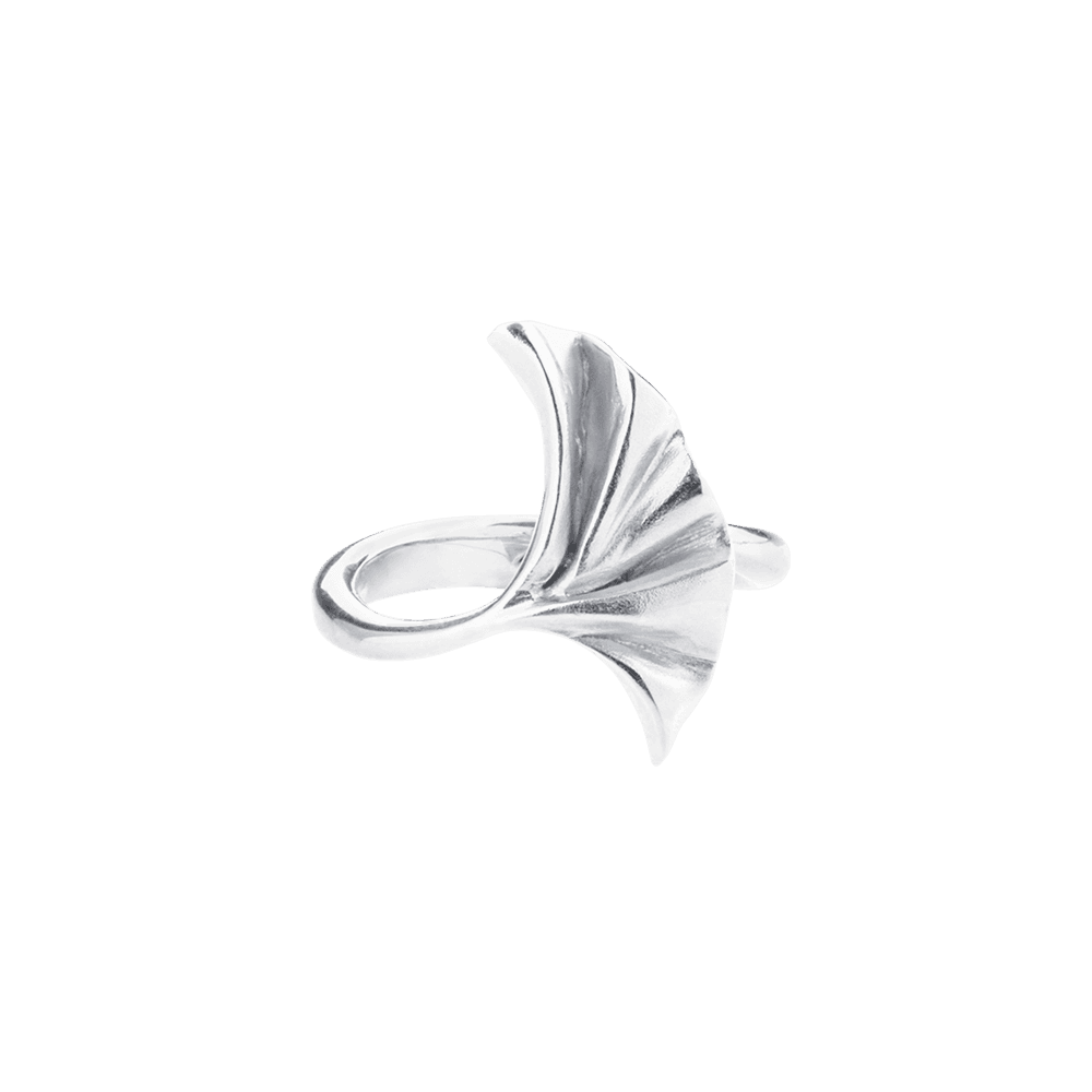 Plissé ring, small