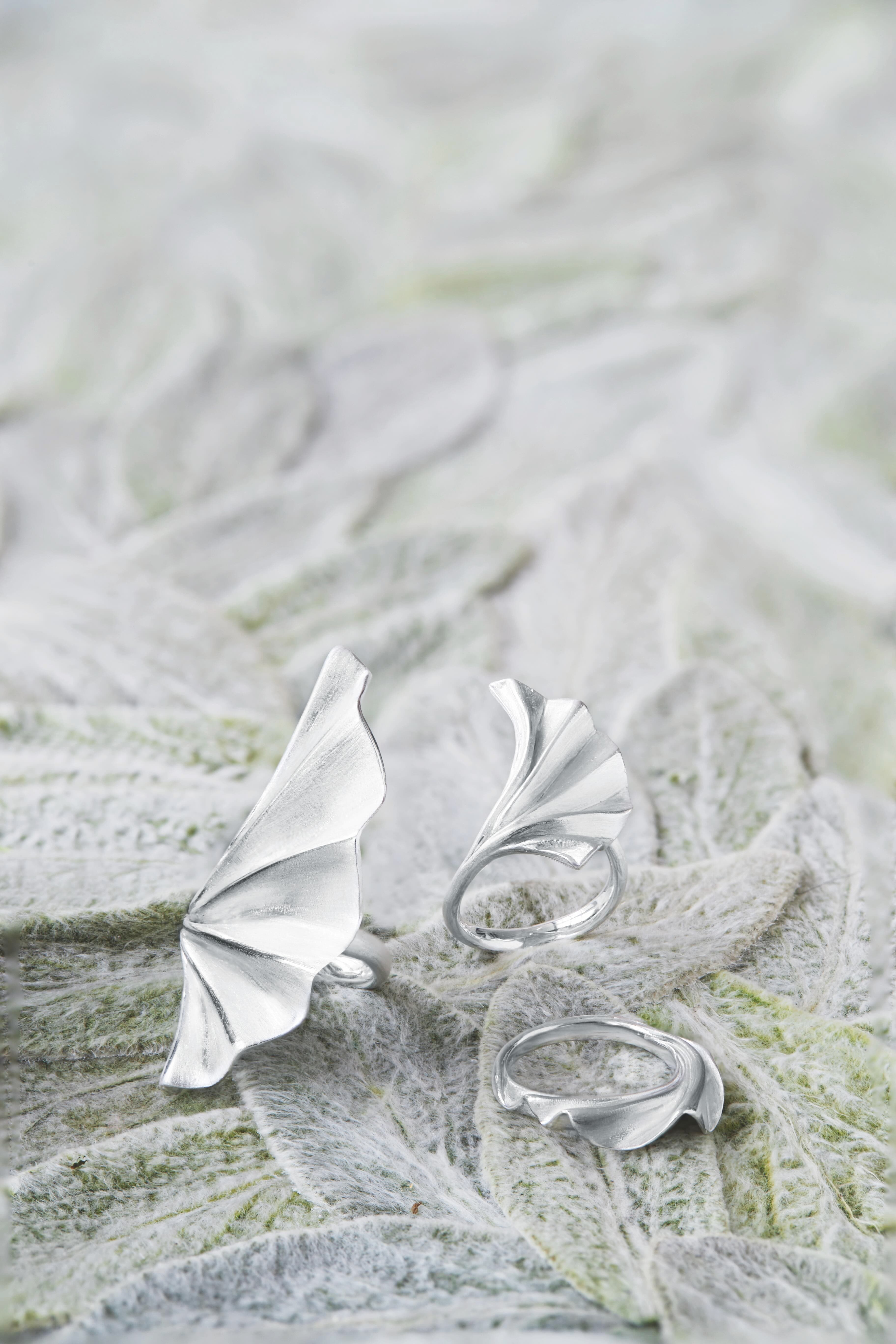 Plissé ring, Soleil